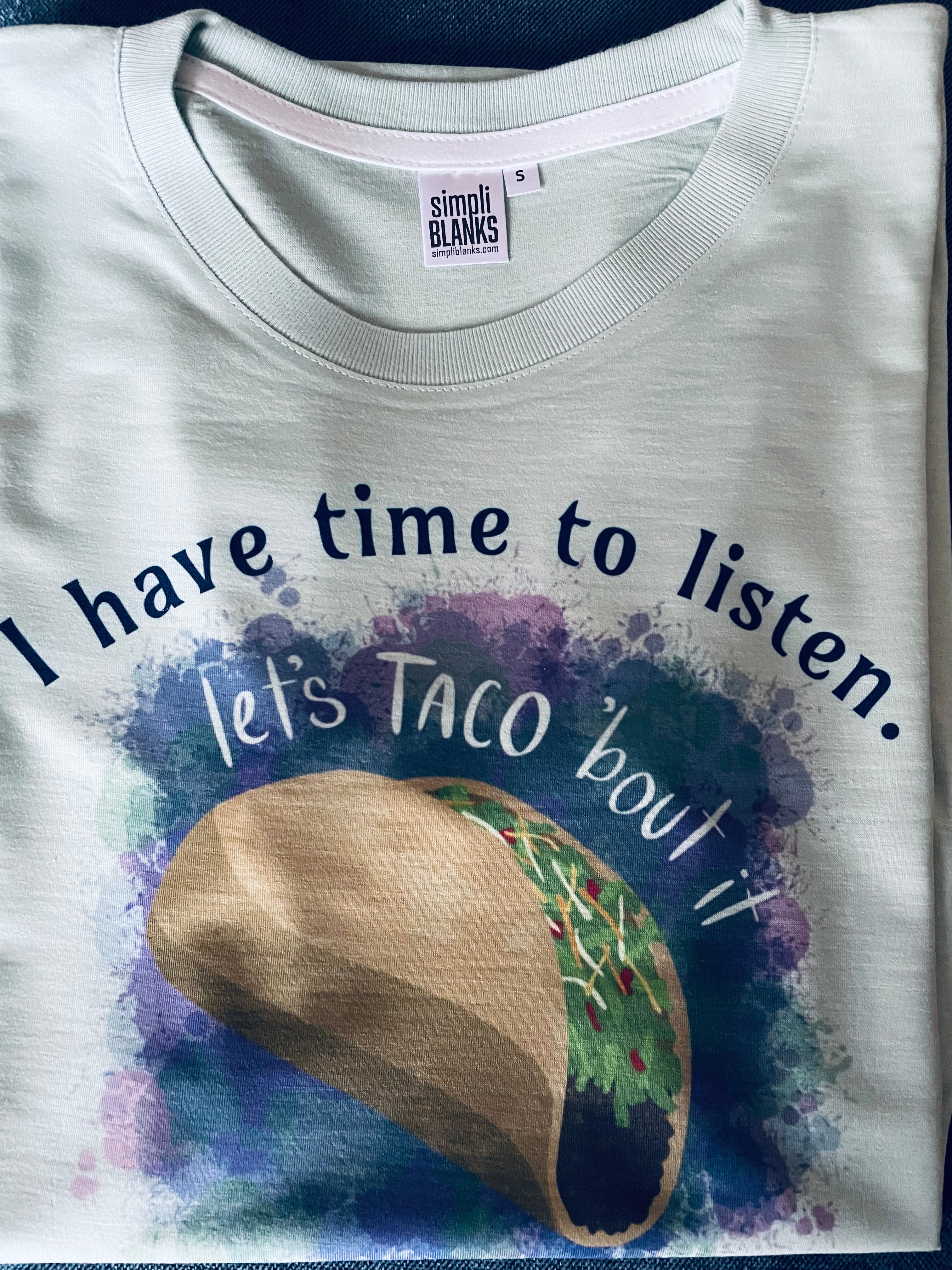 Let’s Taco Bout It T-shirt
