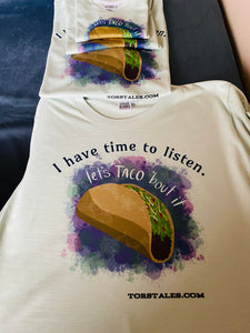 Let’s Taco Bout It T-shirt