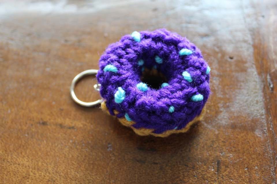 Donut keychain Suicide Prevention