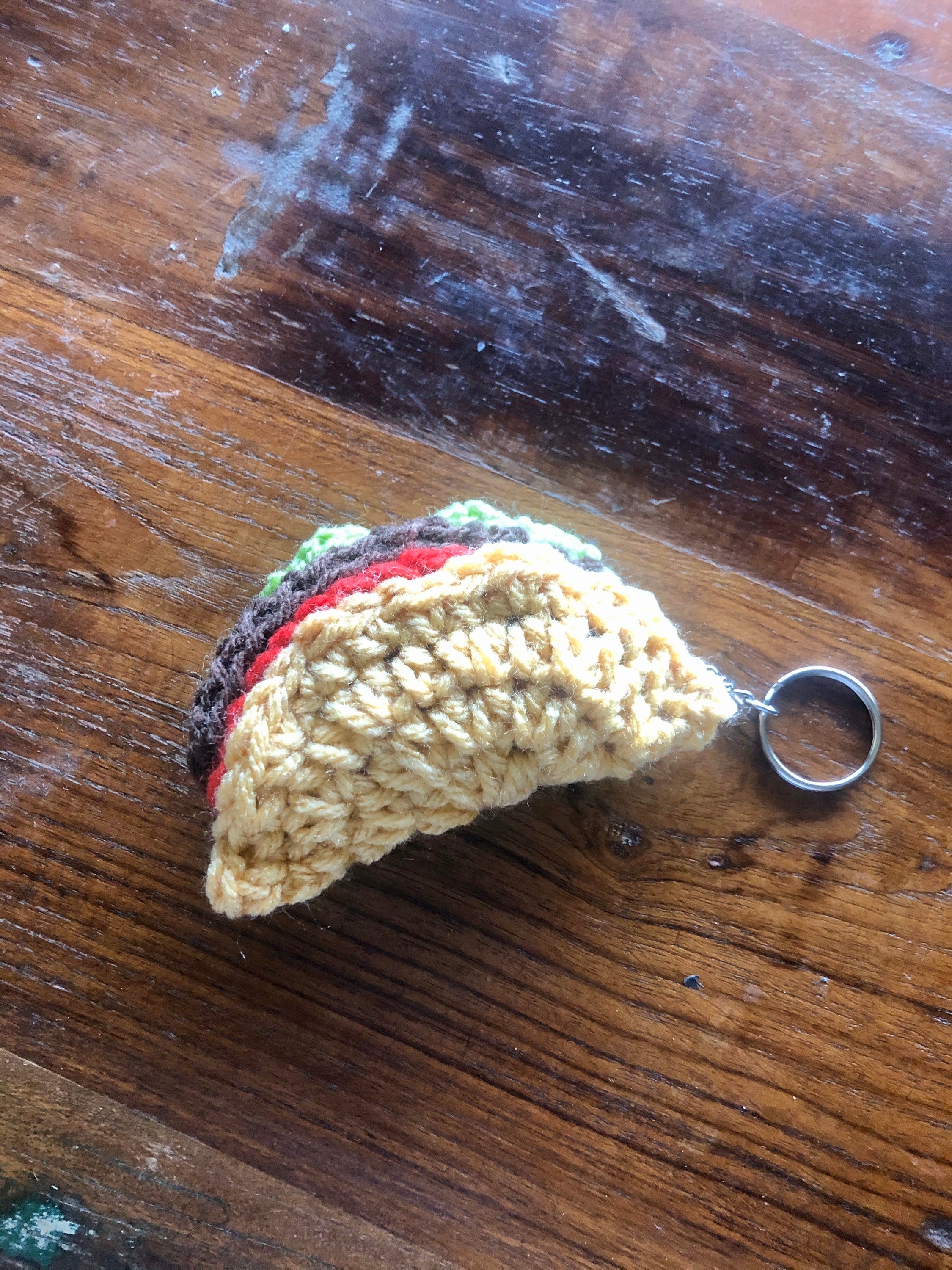 Taco keychain