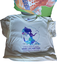 Mermaid Suicide Prevention Tee